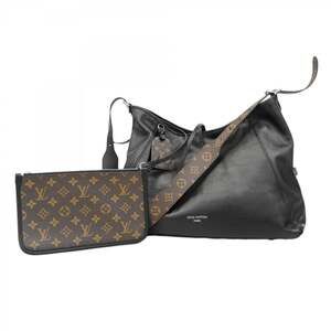 Louis Vuitton Carryall Vibe MM Shoulder Bag M25143 Noir Women's
